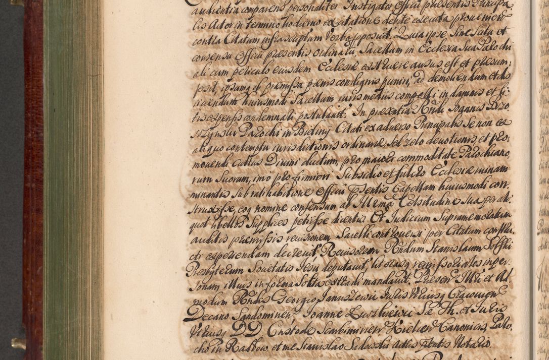 Zdjęcie nr 733 dla obiektu archiwalnego: Acta actorum episcopalium R. D. Andreae Trzebicki, episcopi Cracoviensis et ducis Severiae a die 29 Maii 1676 ad 1678 inclusive. Volumen VII