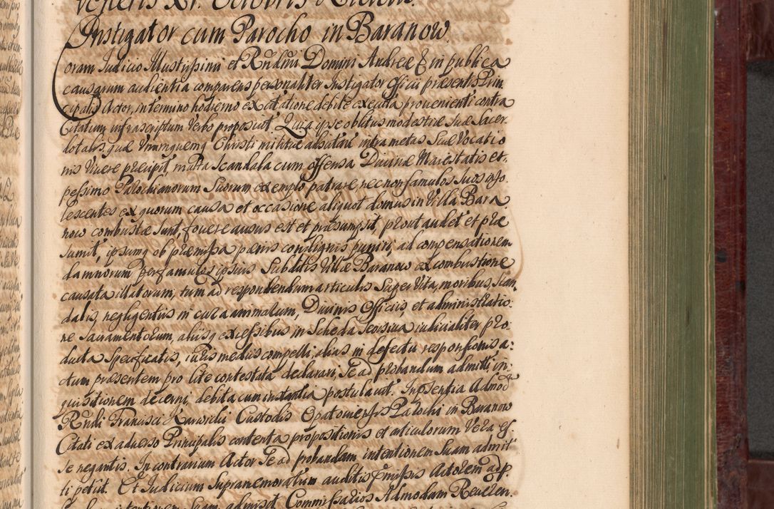 Zdjęcie nr 732 dla obiektu archiwalnego: Acta actorum episcopalium R. D. Andreae Trzebicki, episcopi Cracoviensis et ducis Severiae a die 29 Maii 1676 ad 1678 inclusive. Volumen VII