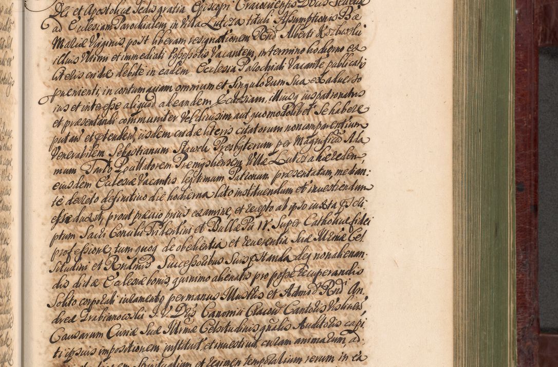 Zdjęcie nr 728 dla obiektu archiwalnego: Acta actorum episcopalium R. D. Andreae Trzebicki, episcopi Cracoviensis et ducis Severiae a die 29 Maii 1676 ad 1678 inclusive. Volumen VII
