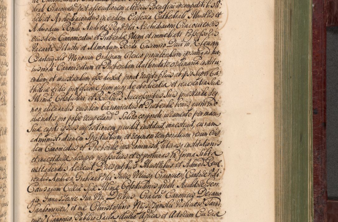 Zdjęcie nr 726 dla obiektu archiwalnego: Acta actorum episcopalium R. D. Andreae Trzebicki, episcopi Cracoviensis et ducis Severiae a die 29 Maii 1676 ad 1678 inclusive. Volumen VII