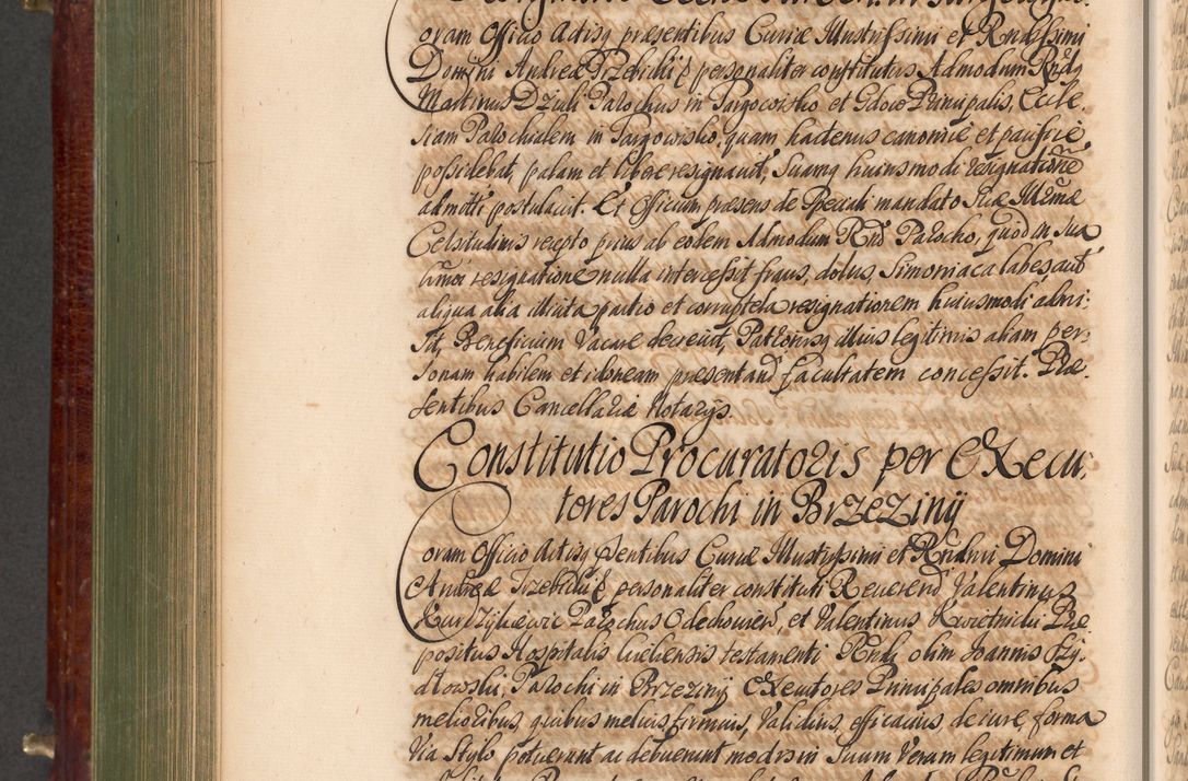 Zdjęcie nr 725 dla obiektu archiwalnego: Acta actorum episcopalium R. D. Andreae Trzebicki, episcopi Cracoviensis et ducis Severiae a die 29 Maii 1676 ad 1678 inclusive. Volumen VII