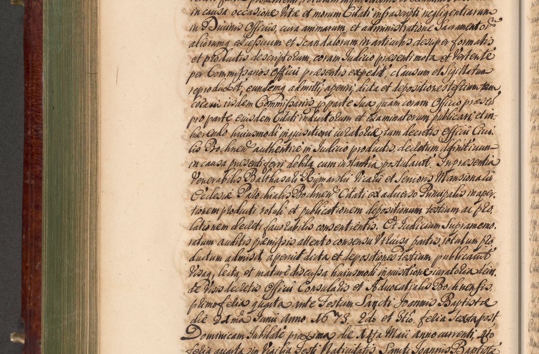 Zdjęcie nr 723 dla obiektu archiwalnego: Acta actorum episcopalium R. D. Andreae Trzebicki, episcopi Cracoviensis et ducis Severiae a die 29 Maii 1676 ad 1678 inclusive. Volumen VII