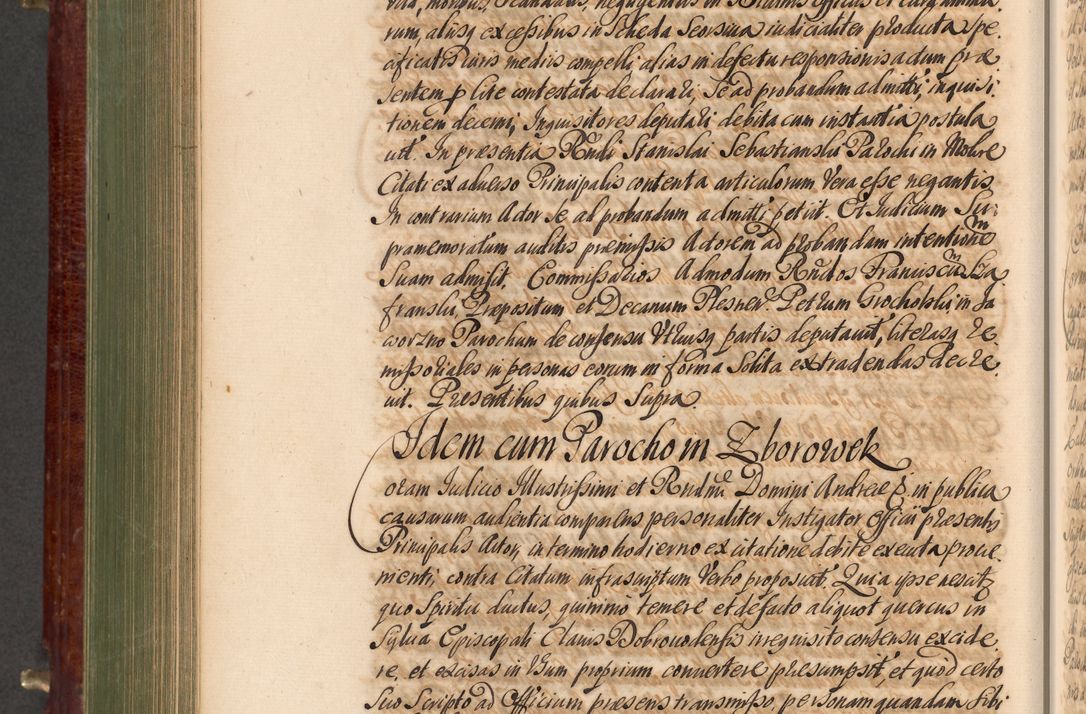 Zdjęcie nr 721 dla obiektu archiwalnego: Acta actorum episcopalium R. D. Andreae Trzebicki, episcopi Cracoviensis et ducis Severiae a die 29 Maii 1676 ad 1678 inclusive. Volumen VII