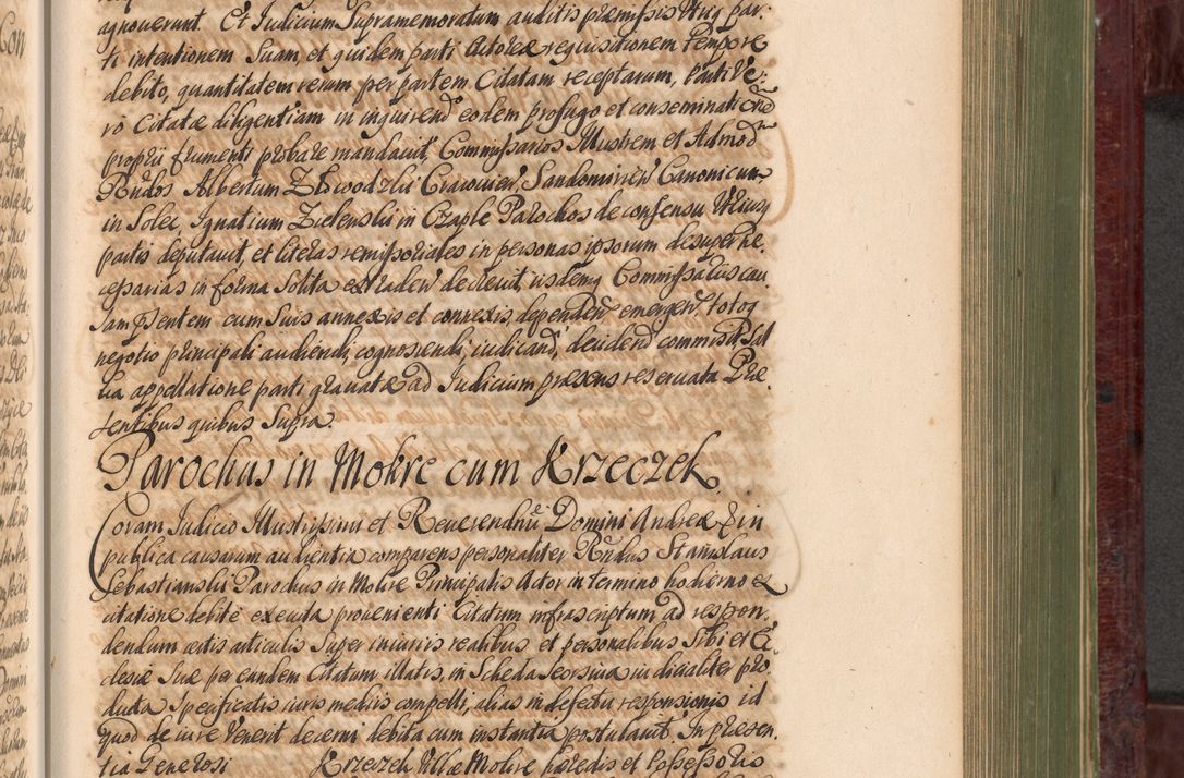 Zdjęcie nr 720 dla obiektu archiwalnego: Acta actorum episcopalium R. D. Andreae Trzebicki, episcopi Cracoviensis et ducis Severiae a die 29 Maii 1676 ad 1678 inclusive. Volumen VII