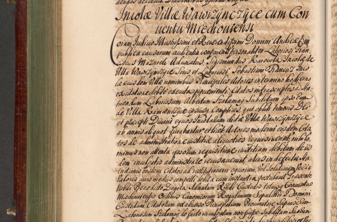 Zdjęcie nr 719 dla obiektu archiwalnego: Acta actorum episcopalium R. D. Andreae Trzebicki, episcopi Cracoviensis et ducis Severiae a die 29 Maii 1676 ad 1678 inclusive. Volumen VII