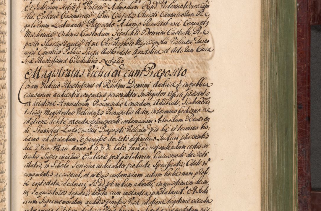 Zdjęcie nr 718 dla obiektu archiwalnego: Acta actorum episcopalium R. D. Andreae Trzebicki, episcopi Cracoviensis et ducis Severiae a die 29 Maii 1676 ad 1678 inclusive. Volumen VII