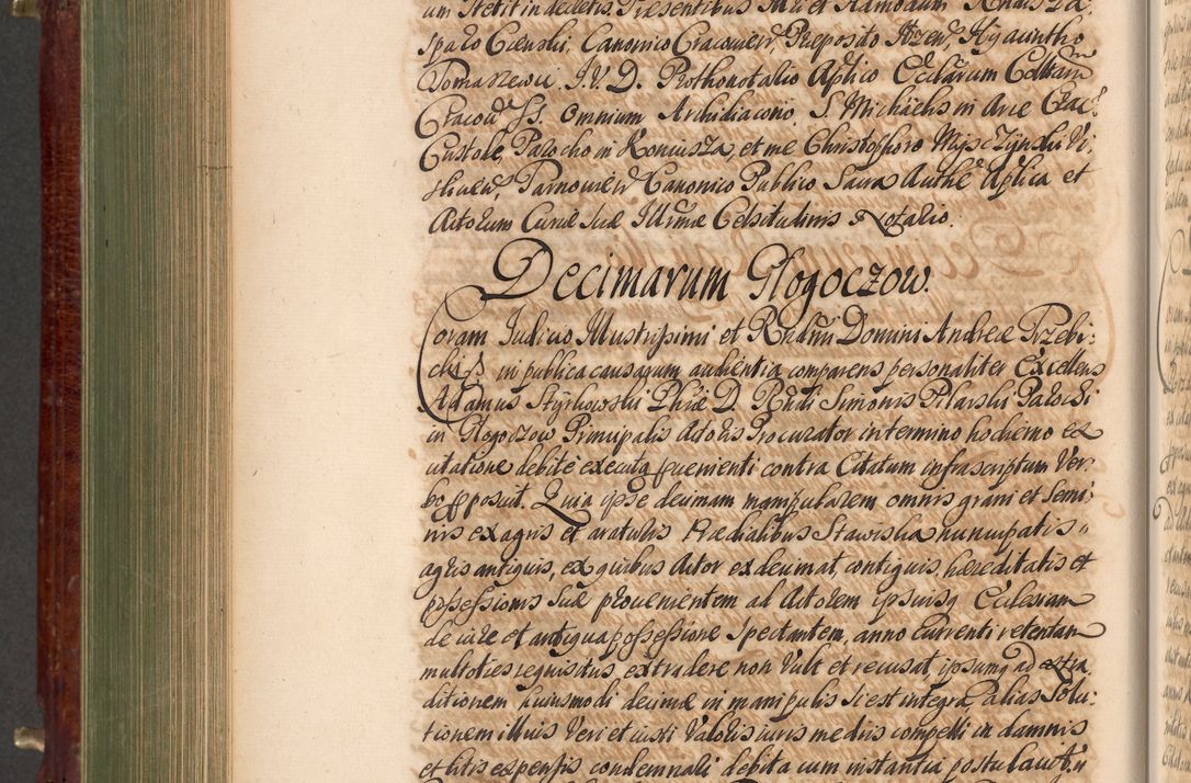 Zdjęcie nr 705 dla obiektu archiwalnego: Acta actorum episcopalium R. D. Andreae Trzebicki, episcopi Cracoviensis et ducis Severiae a die 29 Maii 1676 ad 1678 inclusive. Volumen VII
