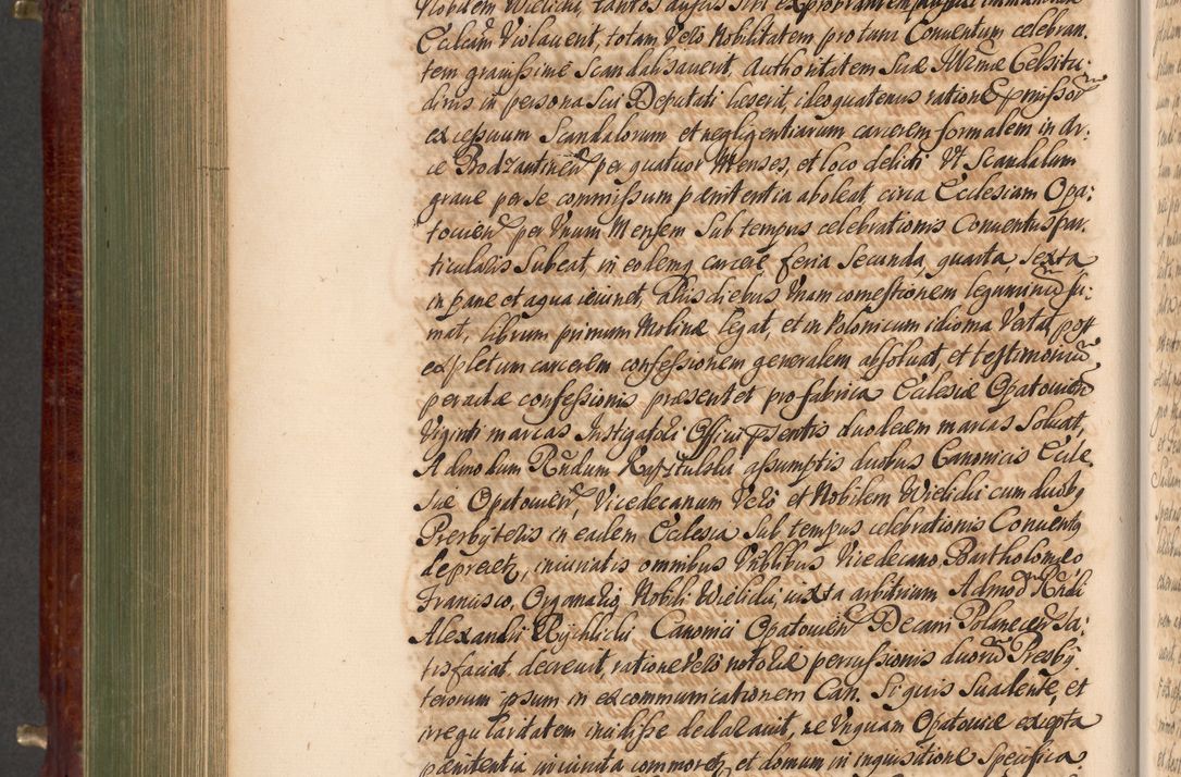 Zdjęcie nr 699 dla obiektu archiwalnego: Acta actorum episcopalium R. D. Andreae Trzebicki, episcopi Cracoviensis et ducis Severiae a die 29 Maii 1676 ad 1678 inclusive. Volumen VII