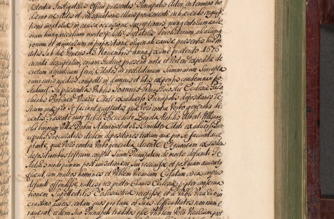 Zdjęcie nr 692 dla obiektu archiwalnego: Acta actorum episcopalium R. D. Andreae Trzebicki, episcopi Cracoviensis et ducis Severiae a die 29 Maii 1676 ad 1678 inclusive. Volumen VII