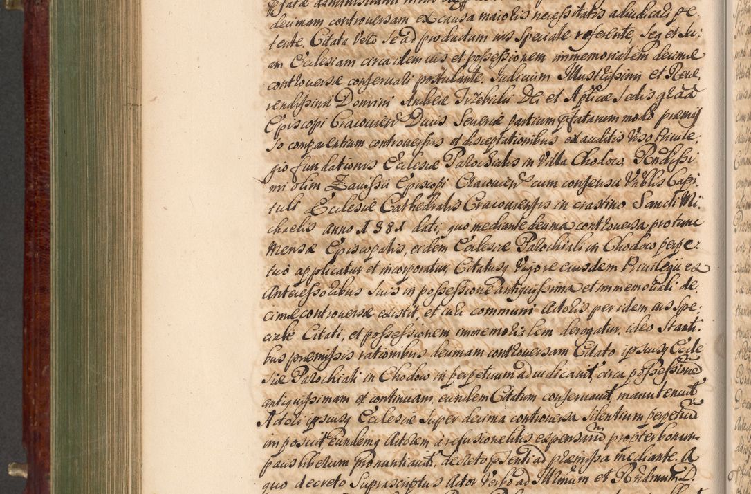 Zdjęcie nr 687 dla obiektu archiwalnego: Acta actorum episcopalium R. D. Andreae Trzebicki, episcopi Cracoviensis et ducis Severiae a die 29 Maii 1676 ad 1678 inclusive. Volumen VII