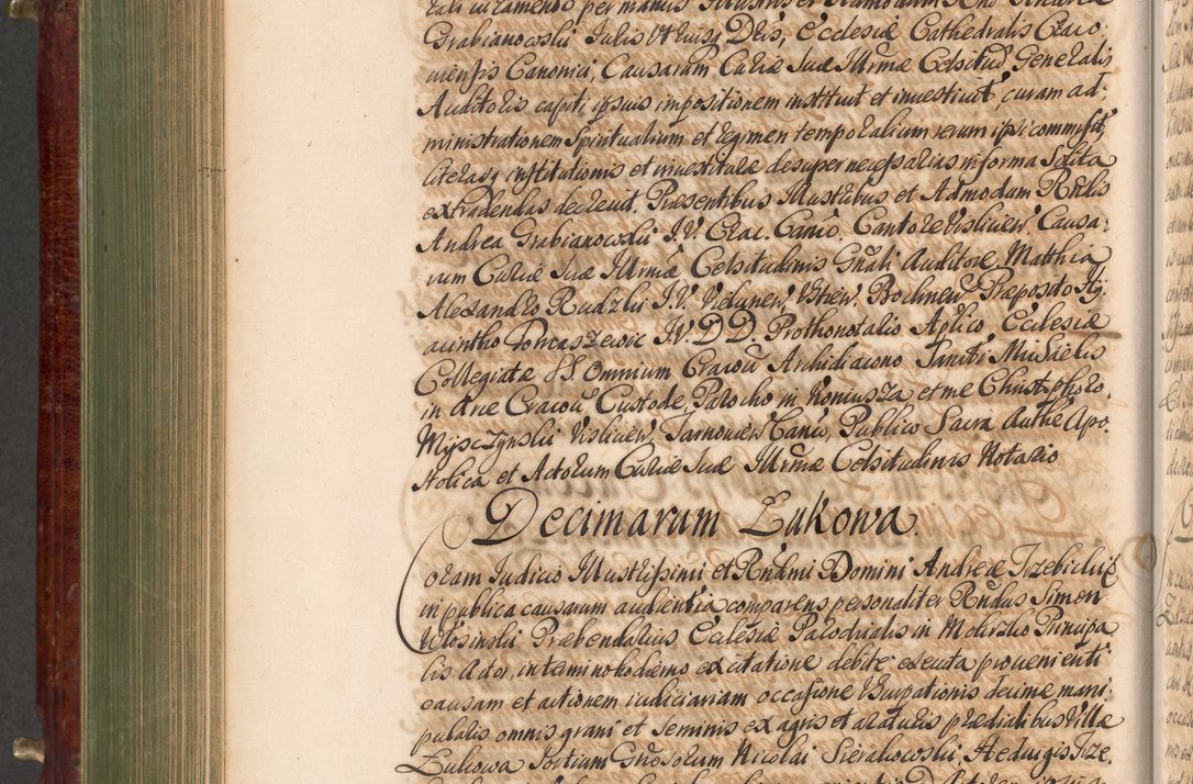 Zdjęcie nr 685 dla obiektu archiwalnego: Acta actorum episcopalium R. D. Andreae Trzebicki, episcopi Cracoviensis et ducis Severiae a die 29 Maii 1676 ad 1678 inclusive. Volumen VII