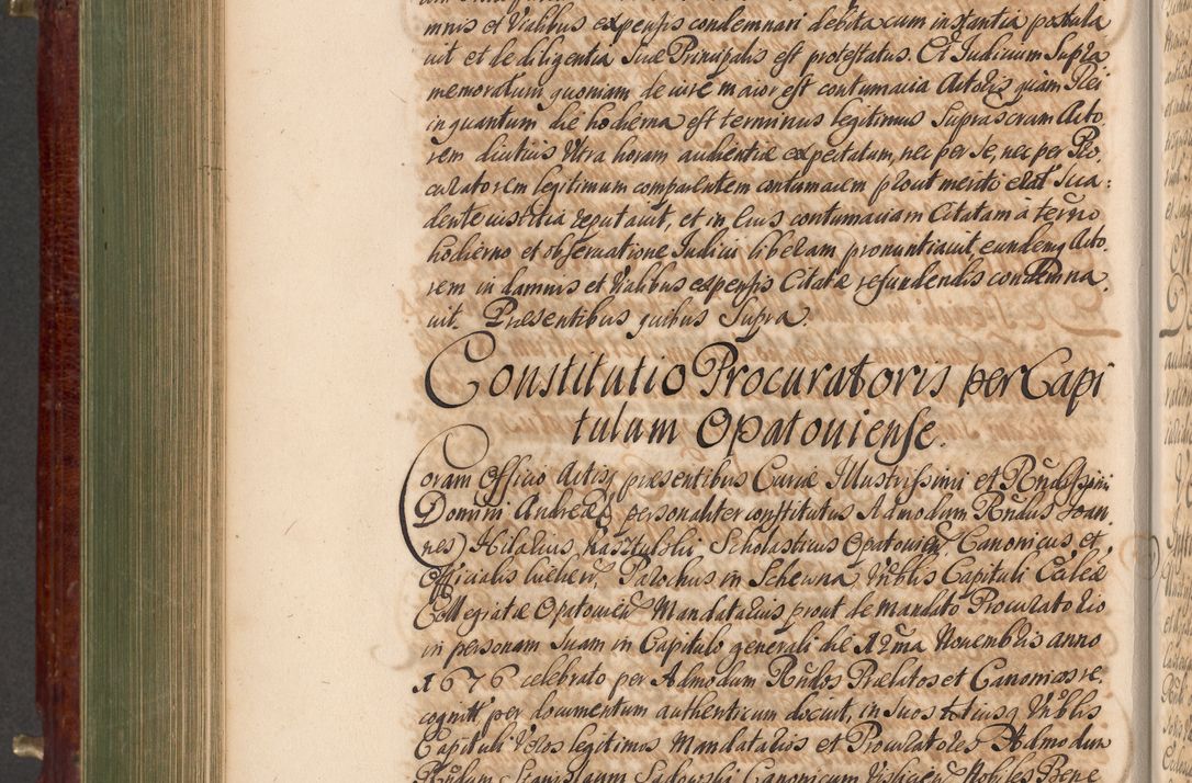 Zdjęcie nr 683 dla obiektu archiwalnego: Acta actorum episcopalium R. D. Andreae Trzebicki, episcopi Cracoviensis et ducis Severiae a die 29 Maii 1676 ad 1678 inclusive. Volumen VII