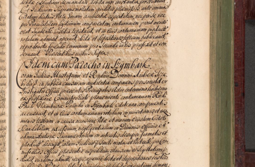 Zdjęcie nr 680 dla obiektu archiwalnego: Acta actorum episcopalium R. D. Andreae Trzebicki, episcopi Cracoviensis et ducis Severiae a die 29 Maii 1676 ad 1678 inclusive. Volumen VII