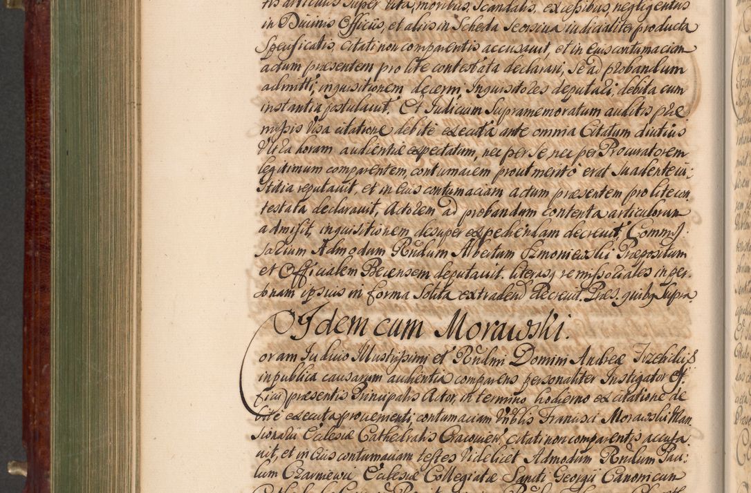 Zdjęcie nr 673 dla obiektu archiwalnego: Acta actorum episcopalium R. D. Andreae Trzebicki, episcopi Cracoviensis et ducis Severiae a die 29 Maii 1676 ad 1678 inclusive. Volumen VII