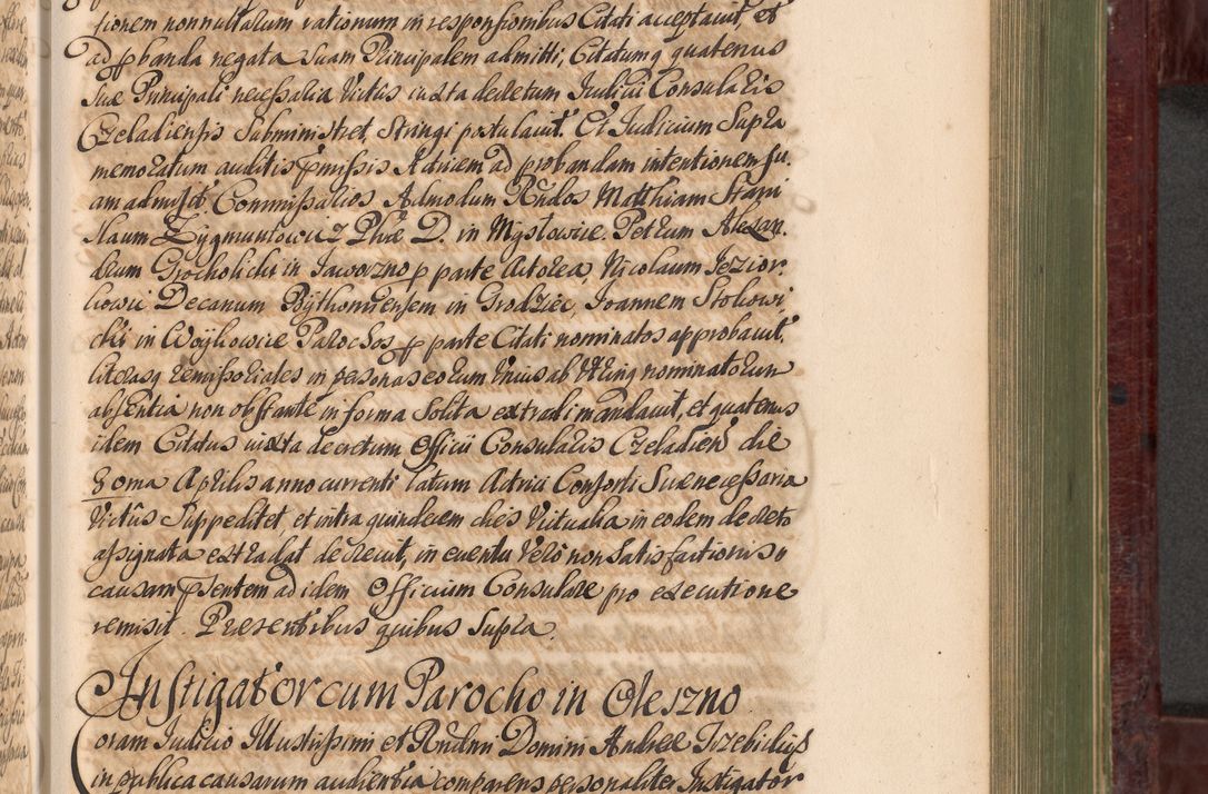 Zdjęcie nr 670 dla obiektu archiwalnego: Acta actorum episcopalium R. D. Andreae Trzebicki, episcopi Cracoviensis et ducis Severiae a die 29 Maii 1676 ad 1678 inclusive. Volumen VII