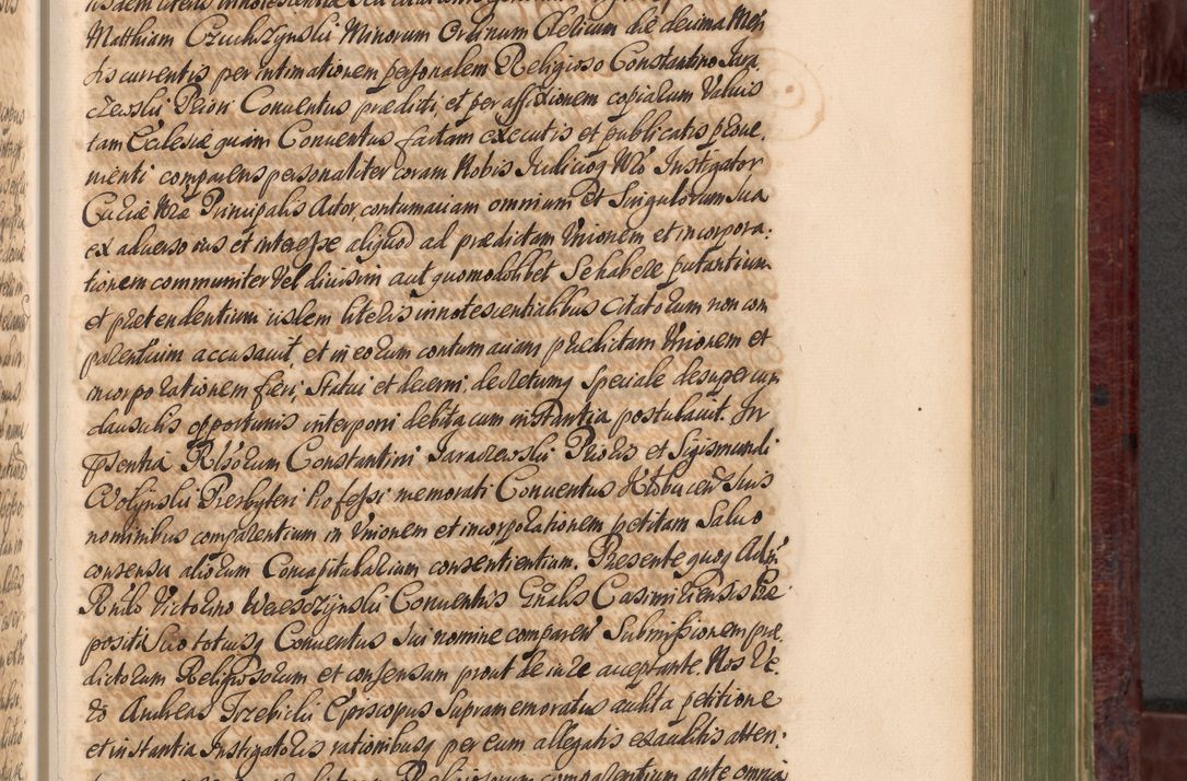 Zdjęcie nr 664 dla obiektu archiwalnego: Acta actorum episcopalium R. D. Andreae Trzebicki, episcopi Cracoviensis et ducis Severiae a die 29 Maii 1676 ad 1678 inclusive. Volumen VII