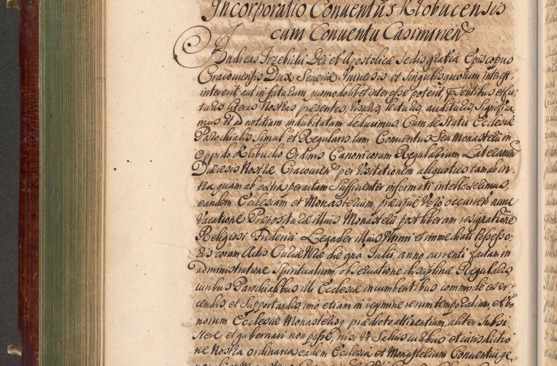 Zdjęcie nr 663 dla obiektu archiwalnego: Acta actorum episcopalium R. D. Andreae Trzebicki, episcopi Cracoviensis et ducis Severiae a die 29 Maii 1676 ad 1678 inclusive. Volumen VII