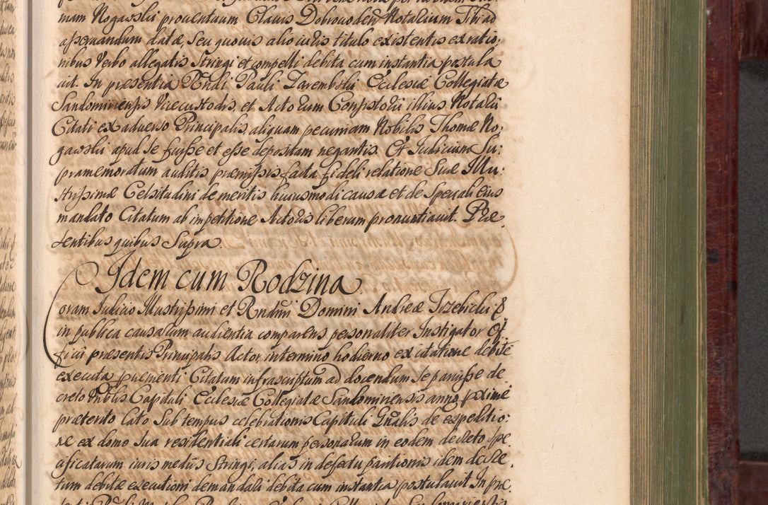 Zdjęcie nr 660 dla obiektu archiwalnego: Acta actorum episcopalium R. D. Andreae Trzebicki, episcopi Cracoviensis et ducis Severiae a die 29 Maii 1676 ad 1678 inclusive. Volumen VII