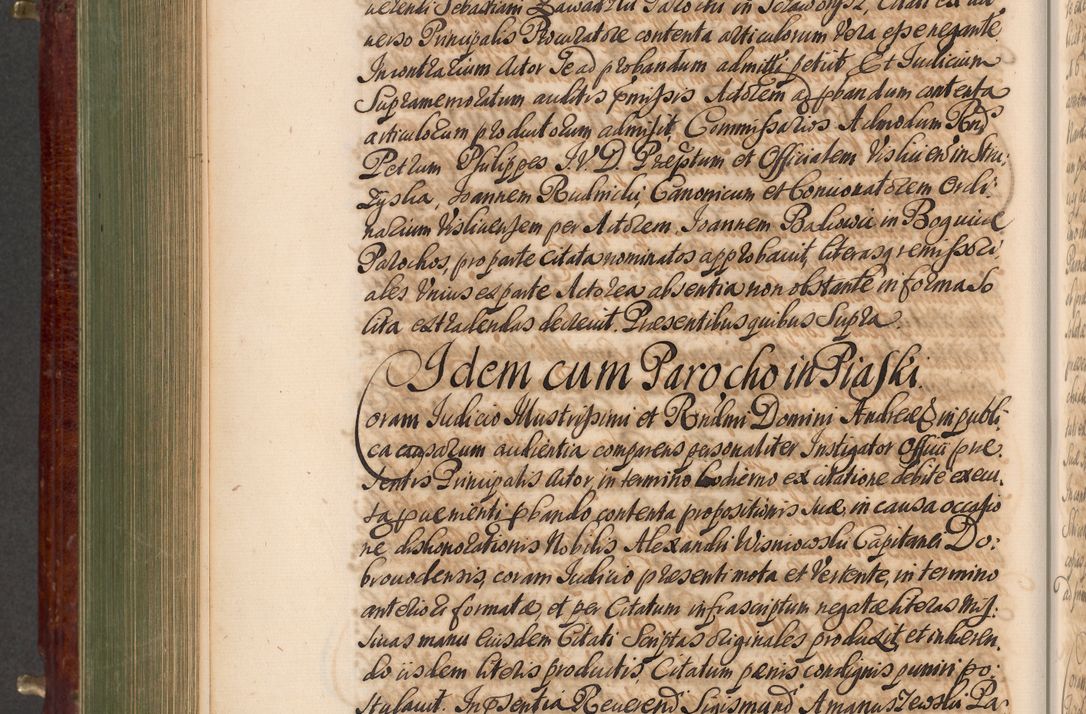Zdjęcie nr 657 dla obiektu archiwalnego: Acta actorum episcopalium R. D. Andreae Trzebicki, episcopi Cracoviensis et ducis Severiae a die 29 Maii 1676 ad 1678 inclusive. Volumen VII