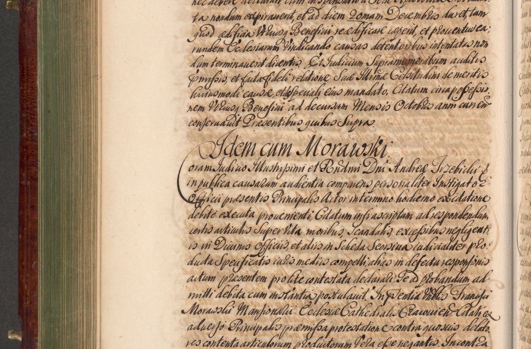Zdjęcie nr 659 dla obiektu archiwalnego: Acta actorum episcopalium R. D. Andreae Trzebicki, episcopi Cracoviensis et ducis Severiae a die 29 Maii 1676 ad 1678 inclusive. Volumen VII