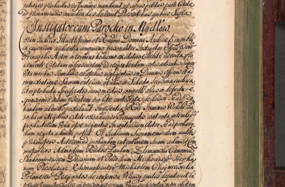 Zdjęcie nr 656 dla obiektu archiwalnego: Acta actorum episcopalium R. D. Andreae Trzebicki, episcopi Cracoviensis et ducis Severiae a die 29 Maii 1676 ad 1678 inclusive. Volumen VII
