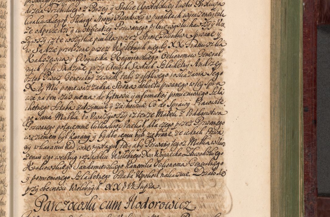 Zdjęcie nr 654 dla obiektu archiwalnego: Acta actorum episcopalium R. D. Andreae Trzebicki, episcopi Cracoviensis et ducis Severiae a die 29 Maii 1676 ad 1678 inclusive. Volumen VII