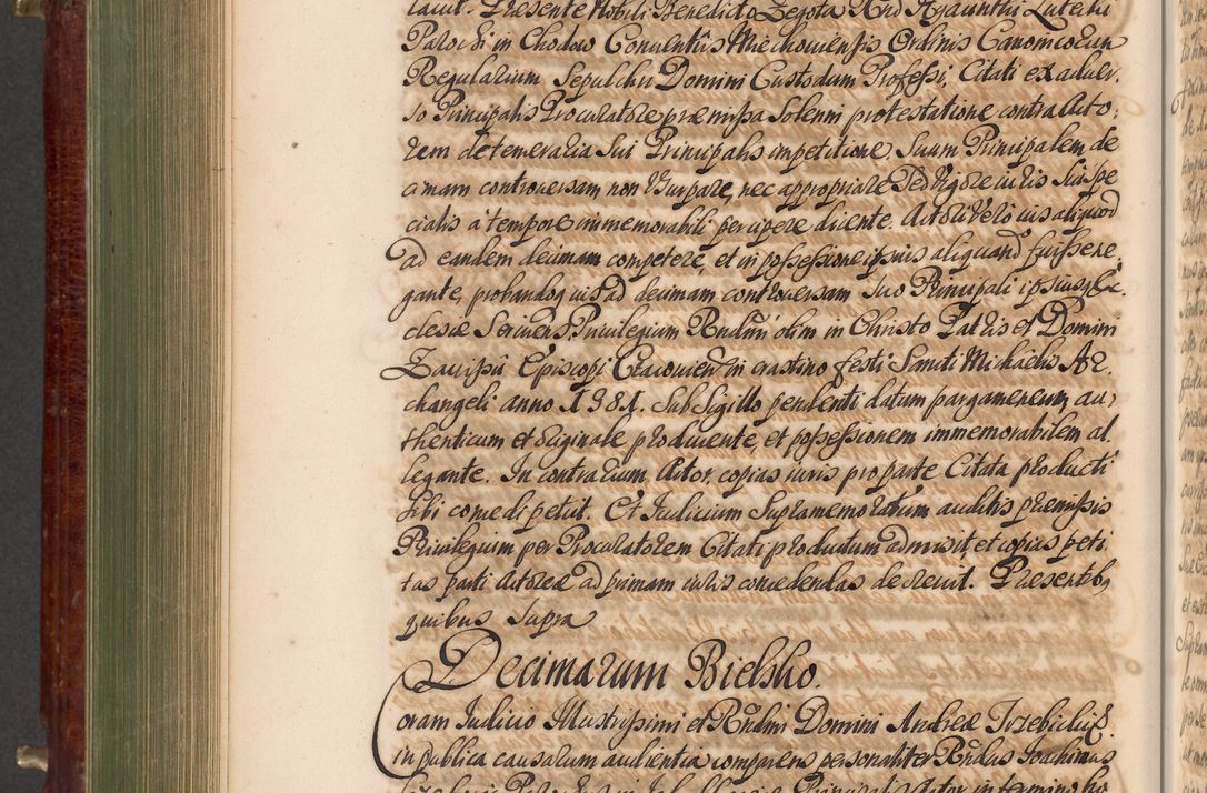 Zdjęcie nr 647 dla obiektu archiwalnego: Acta actorum episcopalium R. D. Andreae Trzebicki, episcopi Cracoviensis et ducis Severiae a die 29 Maii 1676 ad 1678 inclusive. Volumen VII
