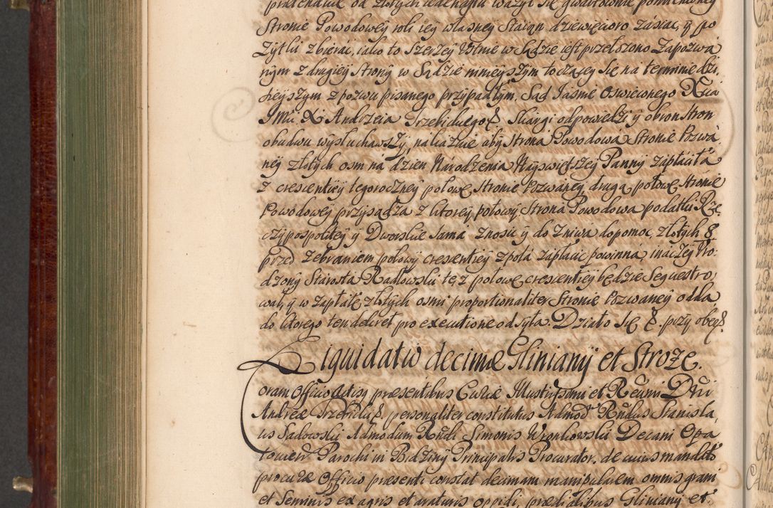 Zdjęcie nr 639 dla obiektu archiwalnego: Acta actorum episcopalium R. D. Andreae Trzebicki, episcopi Cracoviensis et ducis Severiae a die 29 Maii 1676 ad 1678 inclusive. Volumen VII