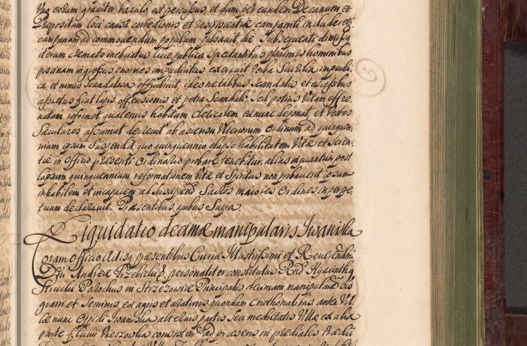 Zdjęcie nr 636 dla obiektu archiwalnego: Acta actorum episcopalium R. D. Andreae Trzebicki, episcopi Cracoviensis et ducis Severiae a die 29 Maii 1676 ad 1678 inclusive. Volumen VII