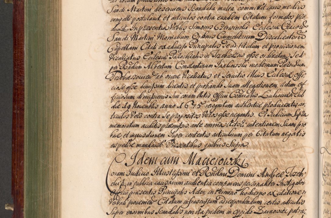 Zdjęcie nr 635 dla obiektu archiwalnego: Acta actorum episcopalium R. D. Andreae Trzebicki, episcopi Cracoviensis et ducis Severiae a die 29 Maii 1676 ad 1678 inclusive. Volumen VII