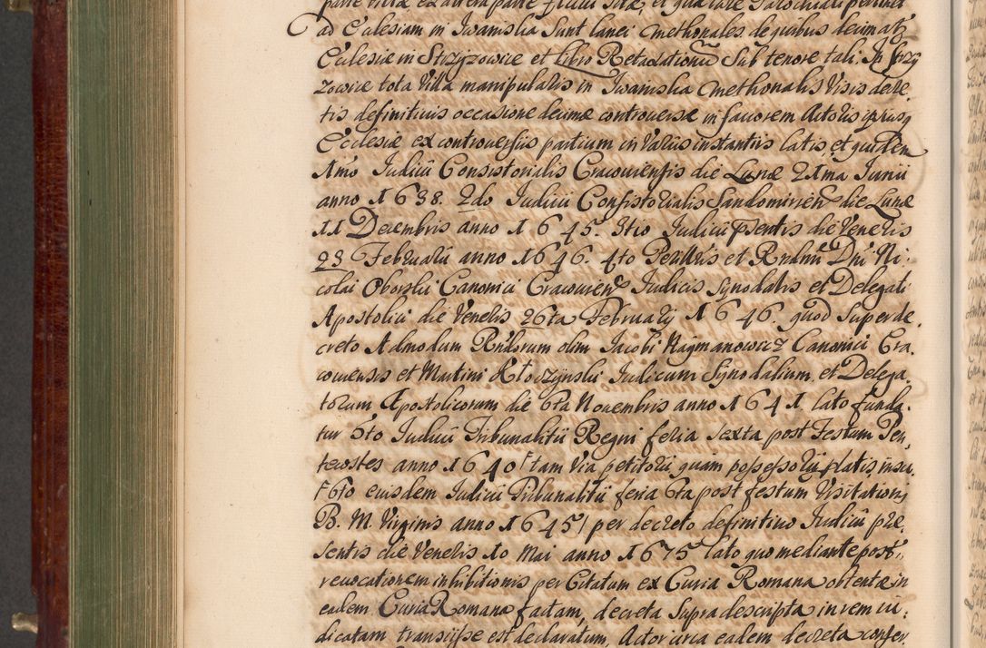 Zdjęcie nr 629 dla obiektu archiwalnego: Acta actorum episcopalium R. D. Andreae Trzebicki, episcopi Cracoviensis et ducis Severiae a die 29 Maii 1676 ad 1678 inclusive. Volumen VII