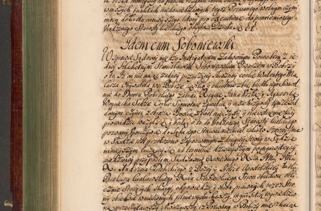 Zdjęcie nr 627 dla obiektu archiwalnego: Acta actorum episcopalium R. D. Andreae Trzebicki, episcopi Cracoviensis et ducis Severiae a die 29 Maii 1676 ad 1678 inclusive. Volumen VII