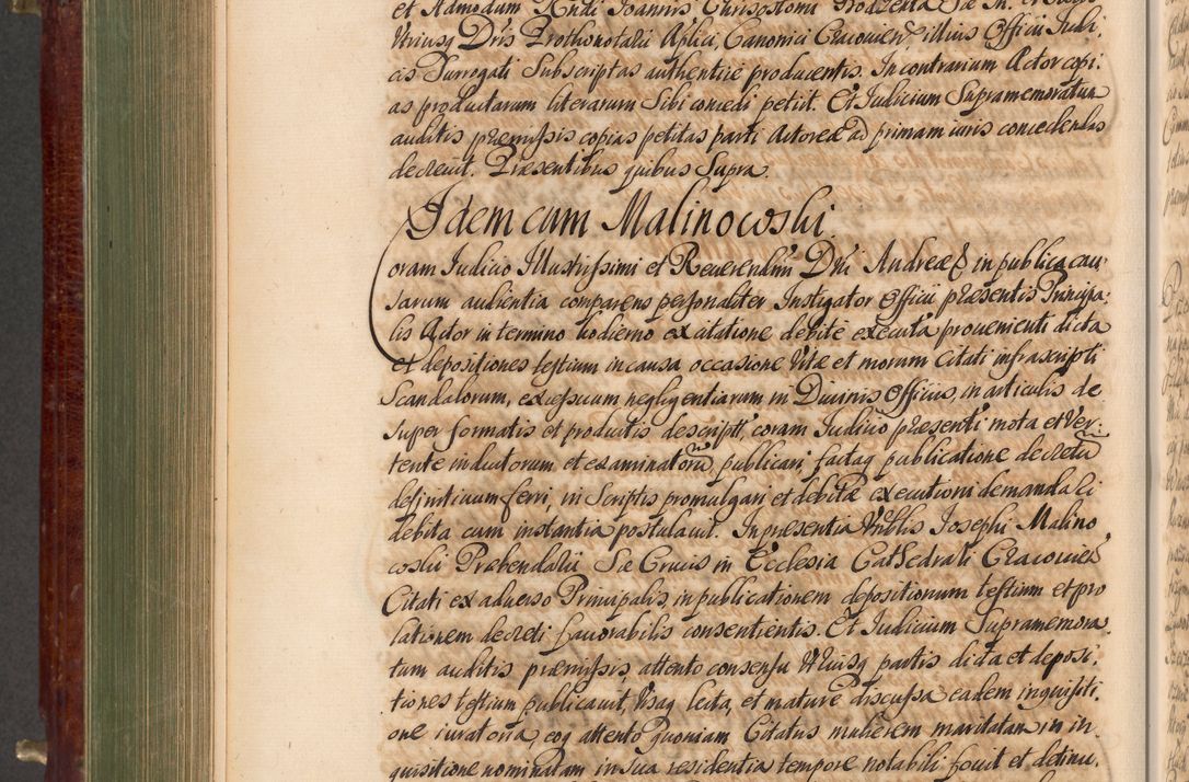 Zdjęcie nr 625 dla obiektu archiwalnego: Acta actorum episcopalium R. D. Andreae Trzebicki, episcopi Cracoviensis et ducis Severiae a die 29 Maii 1676 ad 1678 inclusive. Volumen VII