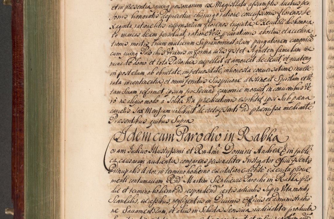 Zdjęcie nr 623 dla obiektu archiwalnego: Acta actorum episcopalium R. D. Andreae Trzebicki, episcopi Cracoviensis et ducis Severiae a die 29 Maii 1676 ad 1678 inclusive. Volumen VII