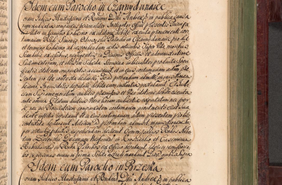 Zdjęcie nr 624 dla obiektu archiwalnego: Acta actorum episcopalium R. D. Andreae Trzebicki, episcopi Cracoviensis et ducis Severiae a die 29 Maii 1676 ad 1678 inclusive. Volumen VII