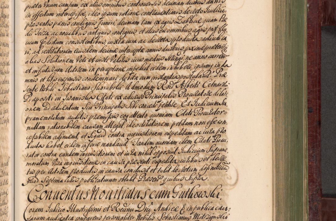 Zdjęcie nr 616 dla obiektu archiwalnego: Acta actorum episcopalium R. D. Andreae Trzebicki, episcopi Cracoviensis et ducis Severiae a die 29 Maii 1676 ad 1678 inclusive. Volumen VII