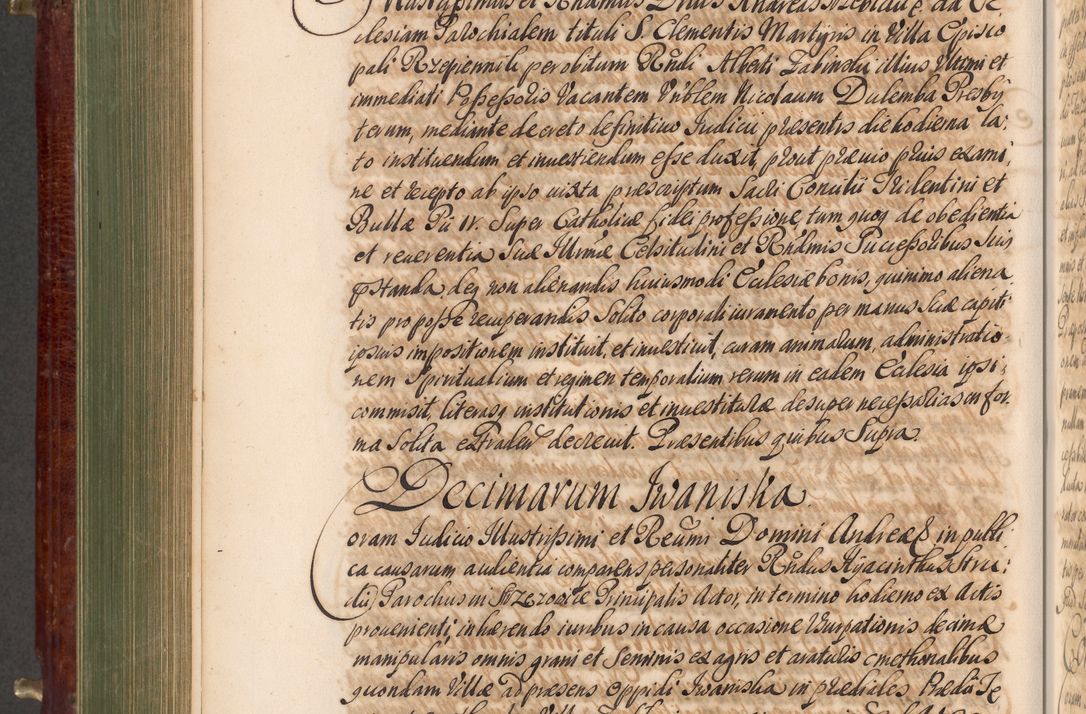 Zdjęcie nr 615 dla obiektu archiwalnego: Acta actorum episcopalium R. D. Andreae Trzebicki, episcopi Cracoviensis et ducis Severiae a die 29 Maii 1676 ad 1678 inclusive. Volumen VII