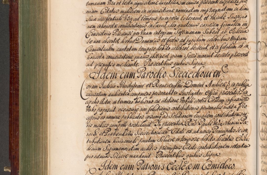 Zdjęcie nr 611 dla obiektu archiwalnego: Acta actorum episcopalium R. D. Andreae Trzebicki, episcopi Cracoviensis et ducis Severiae a die 29 Maii 1676 ad 1678 inclusive. Volumen VII