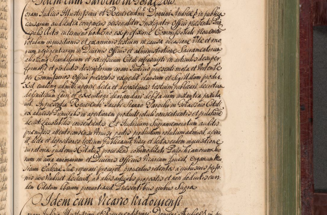 Zdjęcie nr 610 dla obiektu archiwalnego: Acta actorum episcopalium R. D. Andreae Trzebicki, episcopi Cracoviensis et ducis Severiae a die 29 Maii 1676 ad 1678 inclusive. Volumen VII