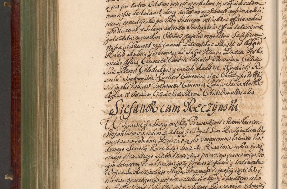 Zdjęcie nr 999 dla obiektu archiwalnego: Acta actorum episcopalium R. D. Andreae Trzebicki, episcopi Cracoviensis et ducis Severiae a die 29 Maii 1676 ad 1678 inclusive. Volumen VII