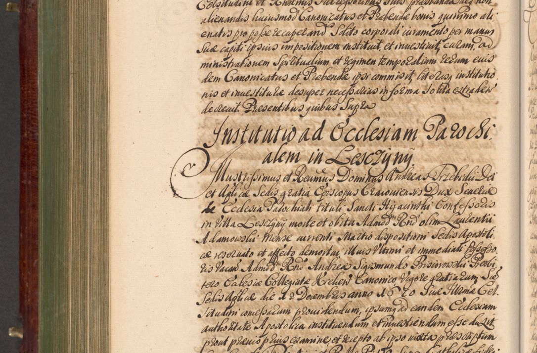 Zdjęcie nr 991 dla obiektu archiwalnego: Acta actorum episcopalium R. D. Andreae Trzebicki, episcopi Cracoviensis et ducis Severiae a die 29 Maii 1676 ad 1678 inclusive. Volumen VII