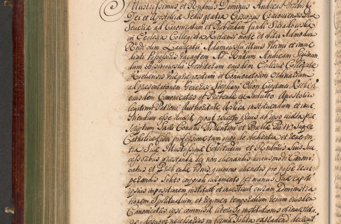Zdjęcie nr 989 dla obiektu archiwalnego: Acta actorum episcopalium R. D. Andreae Trzebicki, episcopi Cracoviensis et ducis Severiae a die 29 Maii 1676 ad 1678 inclusive. Volumen VII
