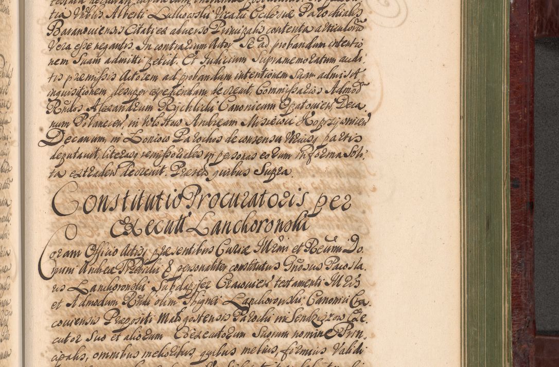 Zdjęcie nr 988 dla obiektu archiwalnego: Acta actorum episcopalium R. D. Andreae Trzebicki, episcopi Cracoviensis et ducis Severiae a die 29 Maii 1676 ad 1678 inclusive. Volumen VII