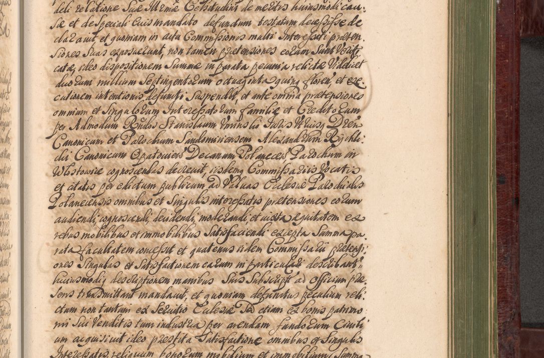 Zdjęcie nr 986 dla obiektu archiwalnego: Acta actorum episcopalium R. D. Andreae Trzebicki, episcopi Cracoviensis et ducis Severiae a die 29 Maii 1676 ad 1678 inclusive. Volumen VII