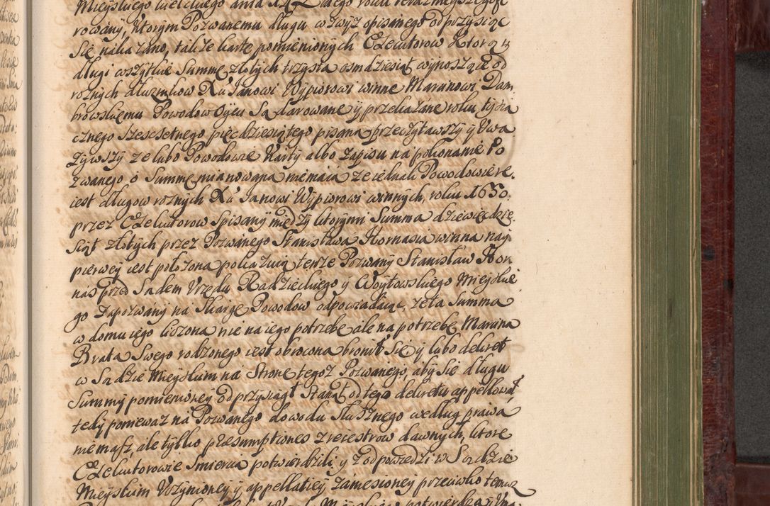 Zdjęcie nr 984 dla obiektu archiwalnego: Acta actorum episcopalium R. D. Andreae Trzebicki, episcopi Cracoviensis et ducis Severiae a die 29 Maii 1676 ad 1678 inclusive. Volumen VII