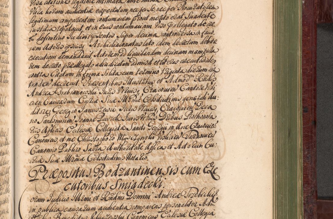 Zdjęcie nr 982 dla obiektu archiwalnego: Acta actorum episcopalium R. D. Andreae Trzebicki, episcopi Cracoviensis et ducis Severiae a die 29 Maii 1676 ad 1678 inclusive. Volumen VII