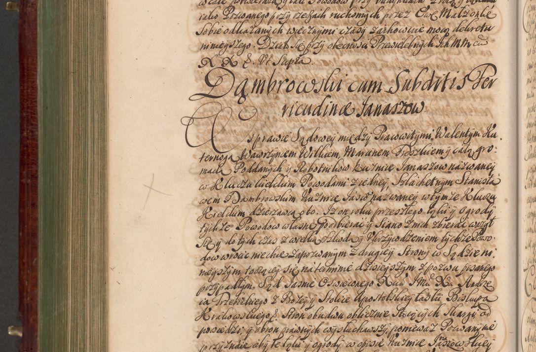 Zdjęcie nr 979 dla obiektu archiwalnego: Acta actorum episcopalium R. D. Andreae Trzebicki, episcopi Cracoviensis et ducis Severiae a die 29 Maii 1676 ad 1678 inclusive. Volumen VII