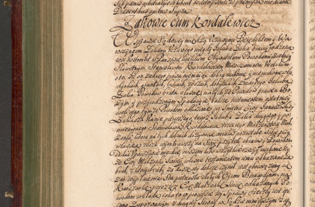 Zdjęcie nr 977 dla obiektu archiwalnego: Acta actorum episcopalium R. D. Andreae Trzebicki, episcopi Cracoviensis et ducis Severiae a die 29 Maii 1676 ad 1678 inclusive. Volumen VII