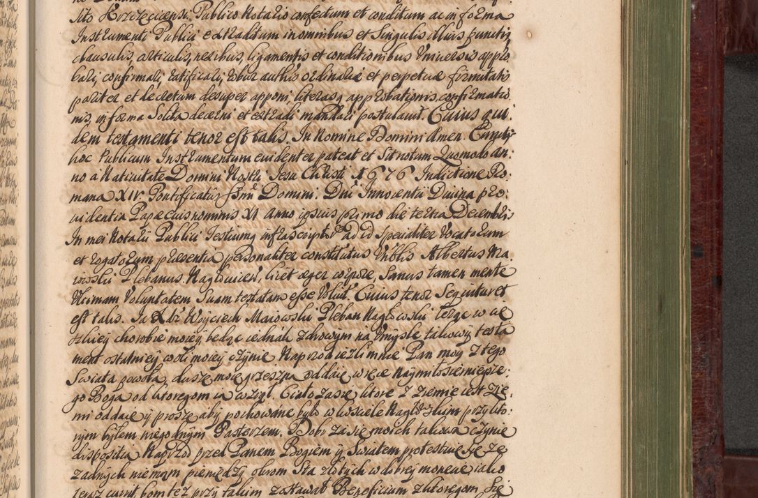 Zdjęcie nr 972 dla obiektu archiwalnego: Acta actorum episcopalium R. D. Andreae Trzebicki, episcopi Cracoviensis et ducis Severiae a die 29 Maii 1676 ad 1678 inclusive. Volumen VII