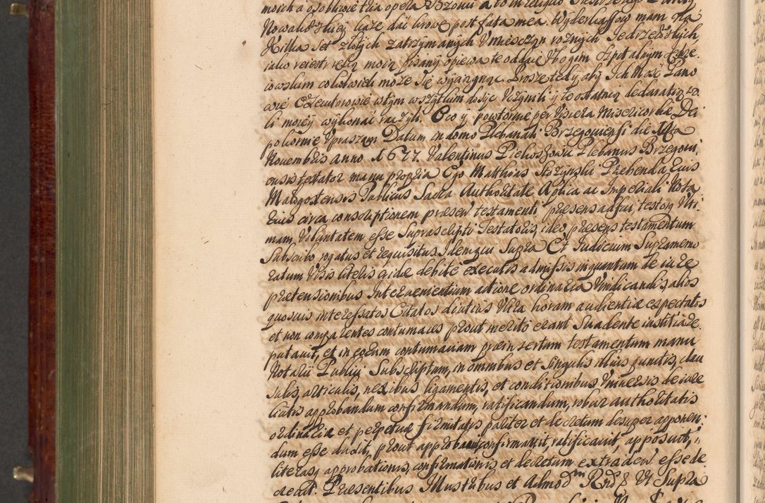 Zdjęcie nr 971 dla obiektu archiwalnego: Acta actorum episcopalium R. D. Andreae Trzebicki, episcopi Cracoviensis et ducis Severiae a die 29 Maii 1676 ad 1678 inclusive. Volumen VII